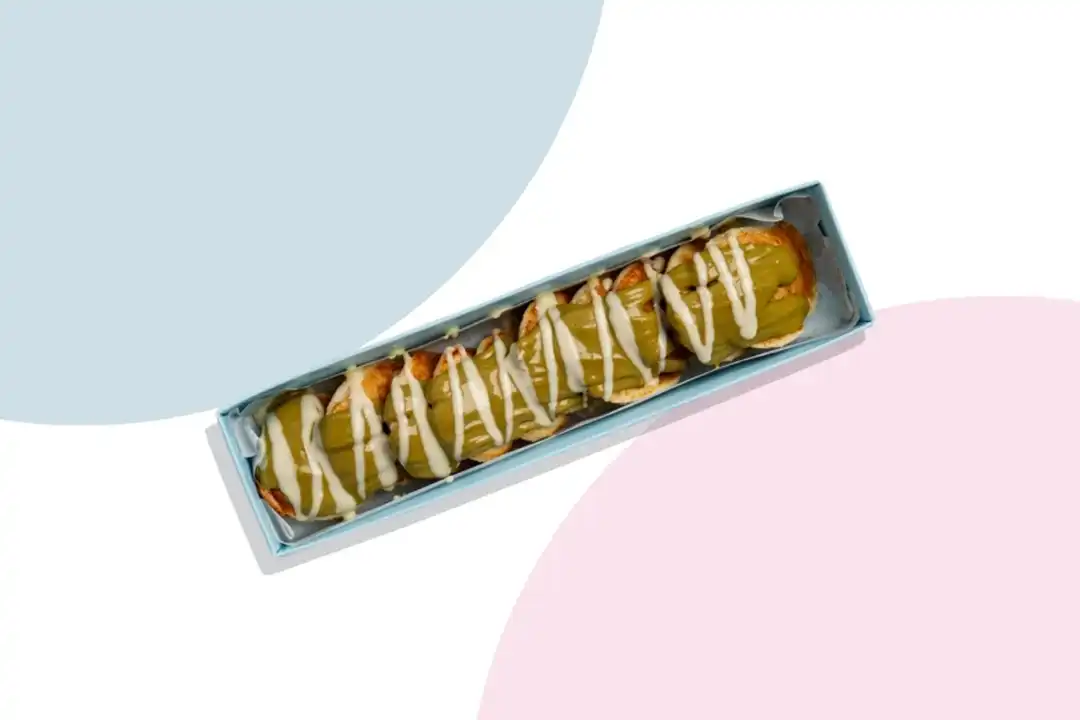 Mini Pancake Pistachio