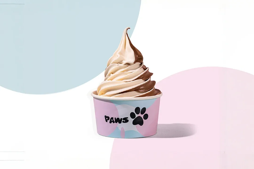 Mix Chocolate and Vanilla Ice-cream