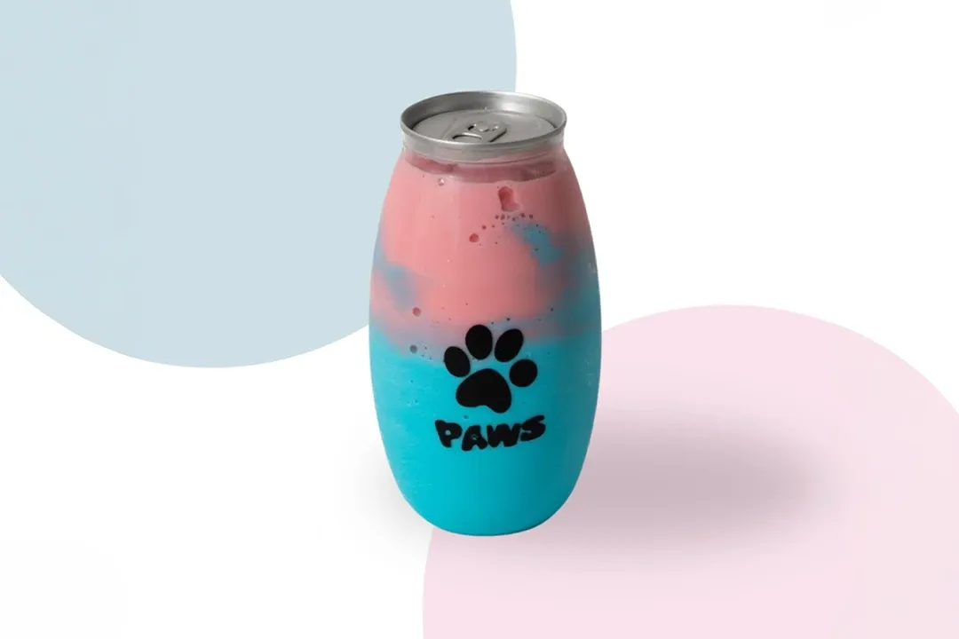 Pink & Blue Cotton Candy Milkshake